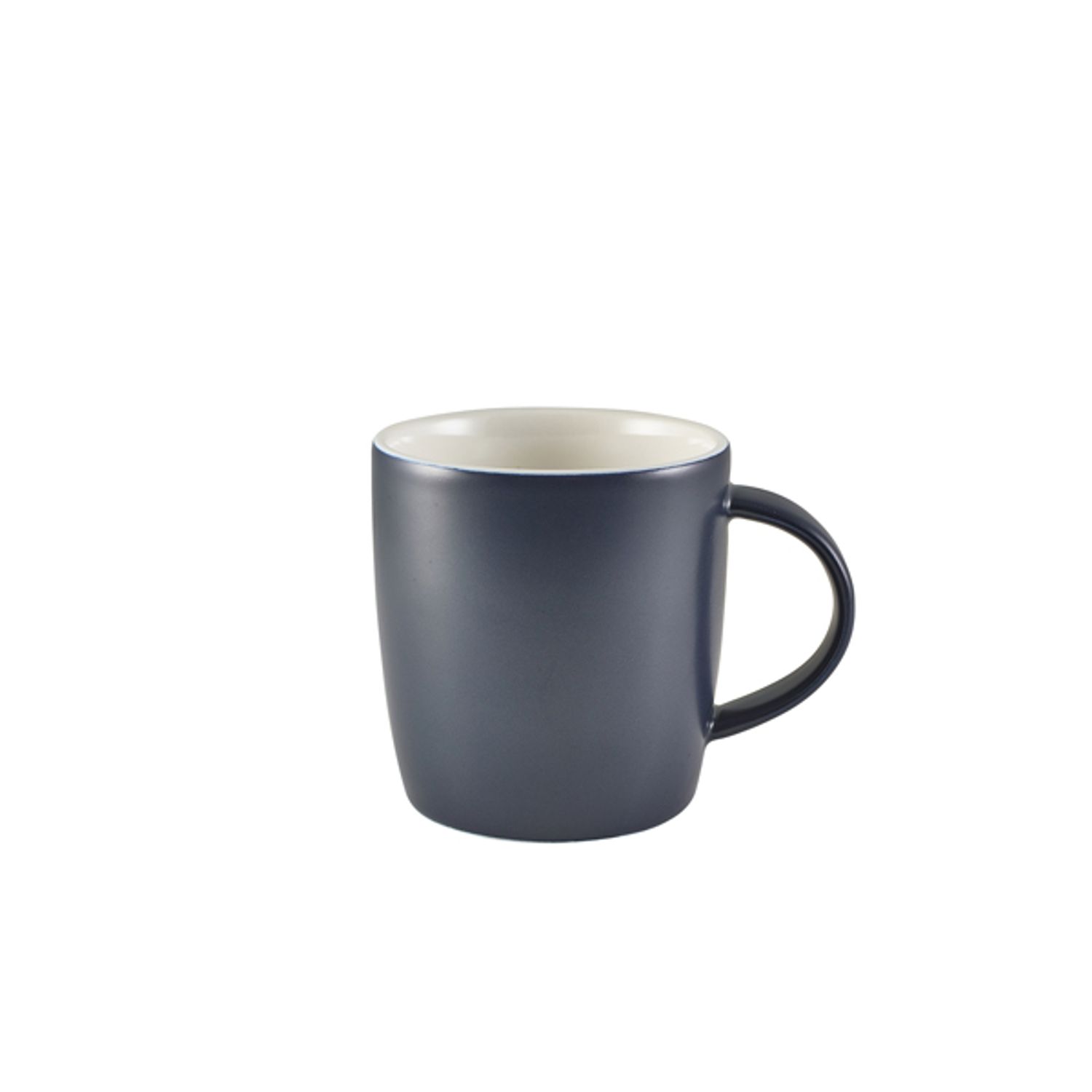 Genware Porcelain Matt Blue Cosy Mug 35cl/12.3oz- you get 6