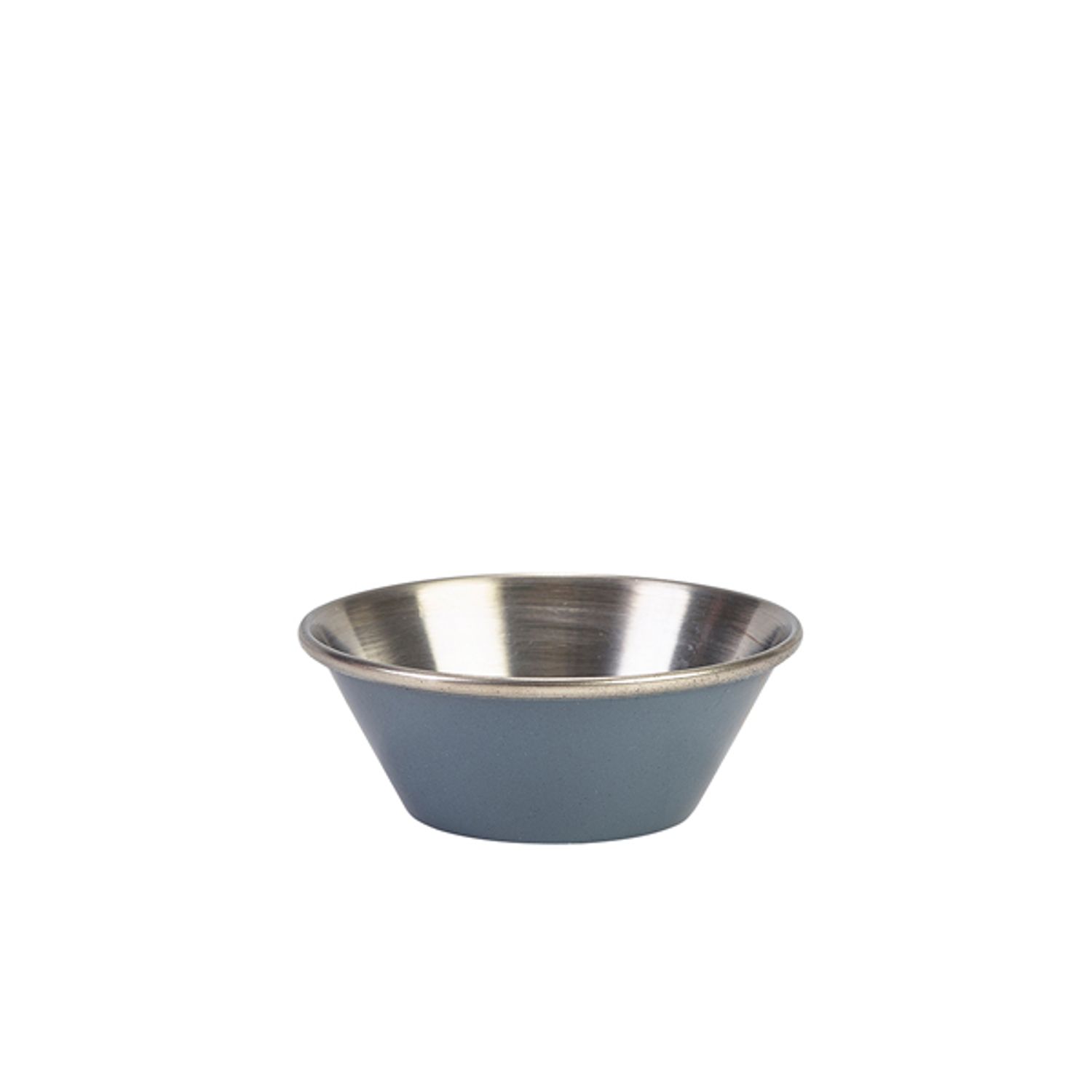 Genware Grey Stainless Steel Ramekin - 43ml/1.5oz- you get 24