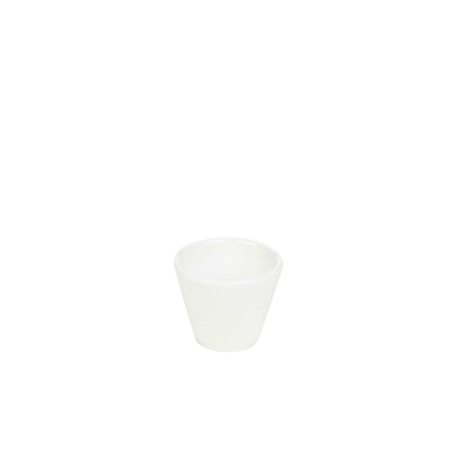 Genware Porcelain Conical Bowl 6cm/2.25in- you get 12