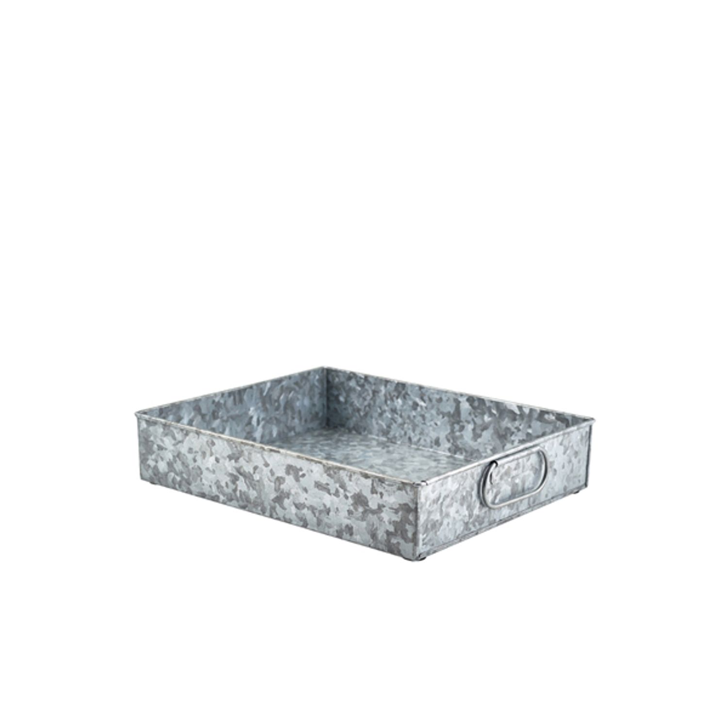 Genware Galvanised Steel Display Tray GN 1/2