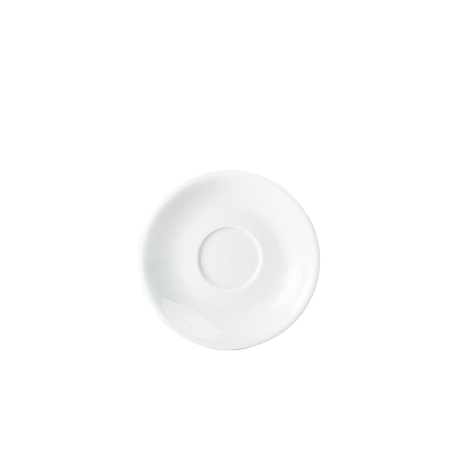 Genware Porcelain Saucer 13.5cm/5.25in- you get 6