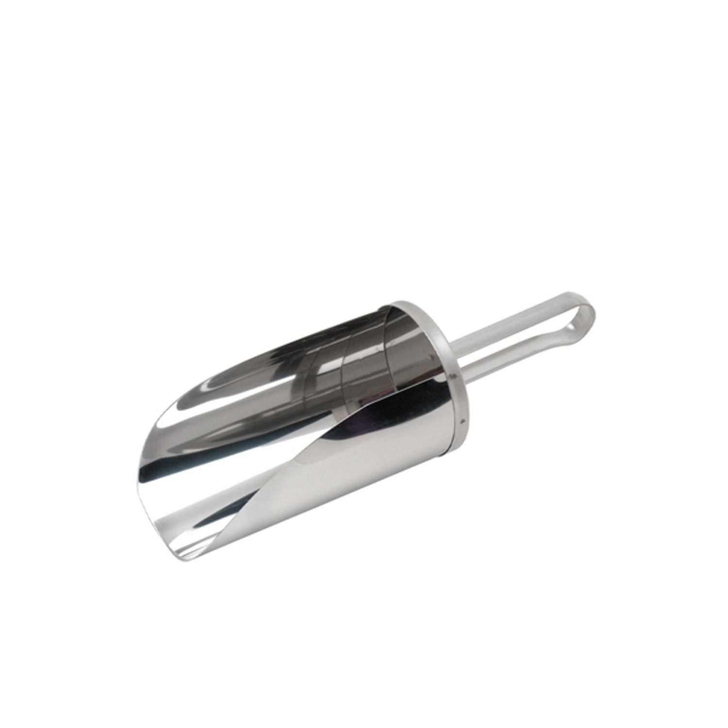 Genware S/St. Flour Scoop 8in Scoop Length 1L Cap