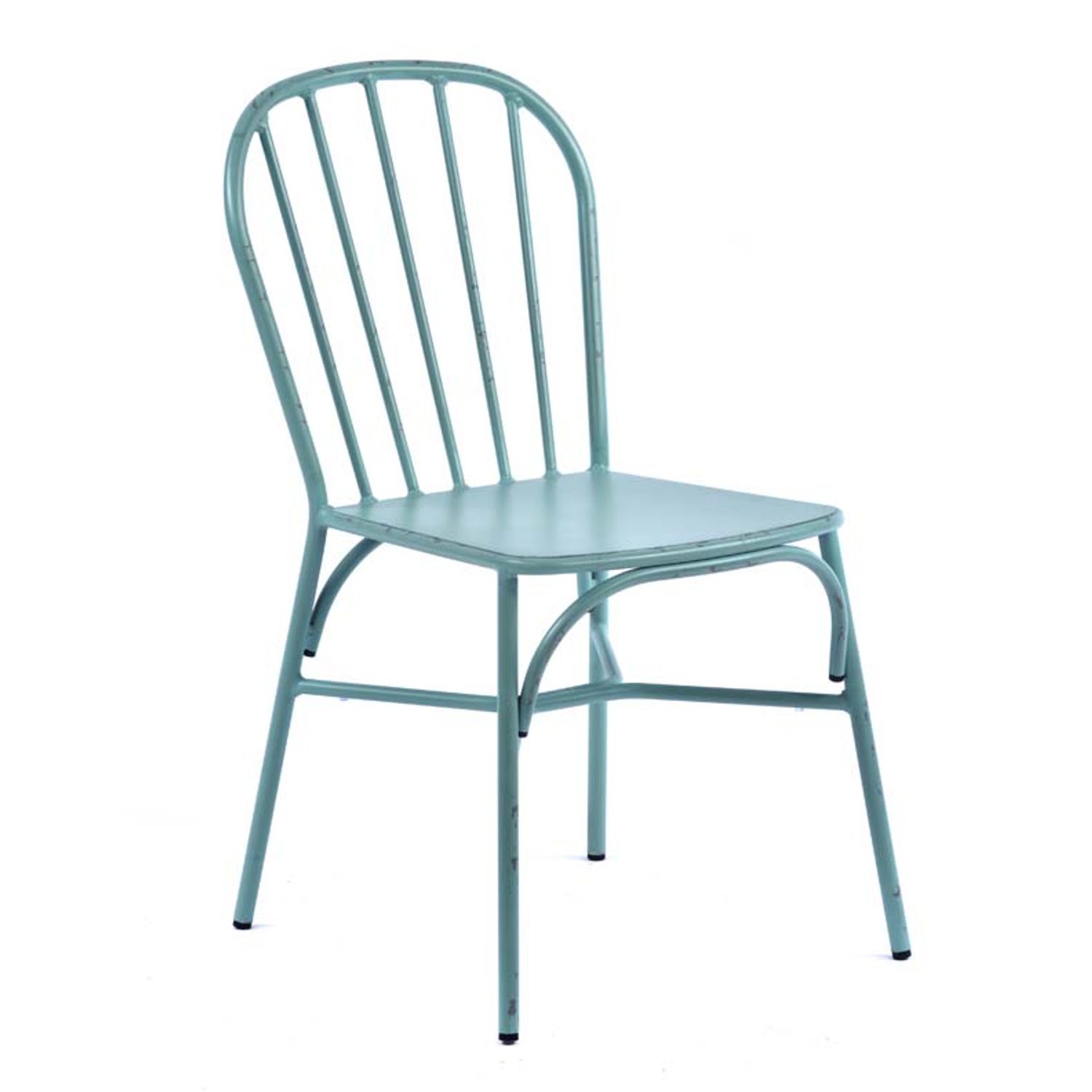 Brackenstyle Cellini Aluminium Side Chair - Vintage Light Blue