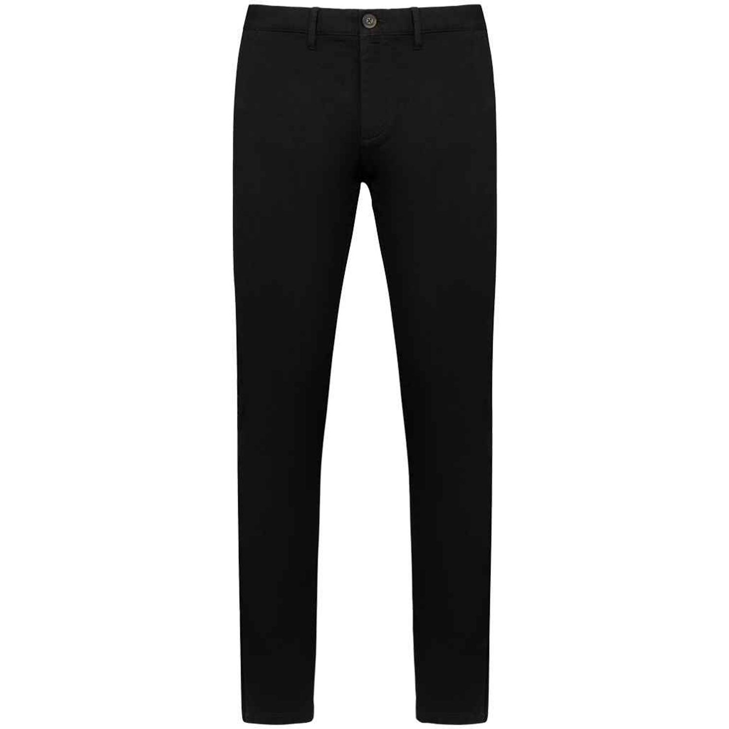 Native Spirit Chino Trousers Black Size 48
