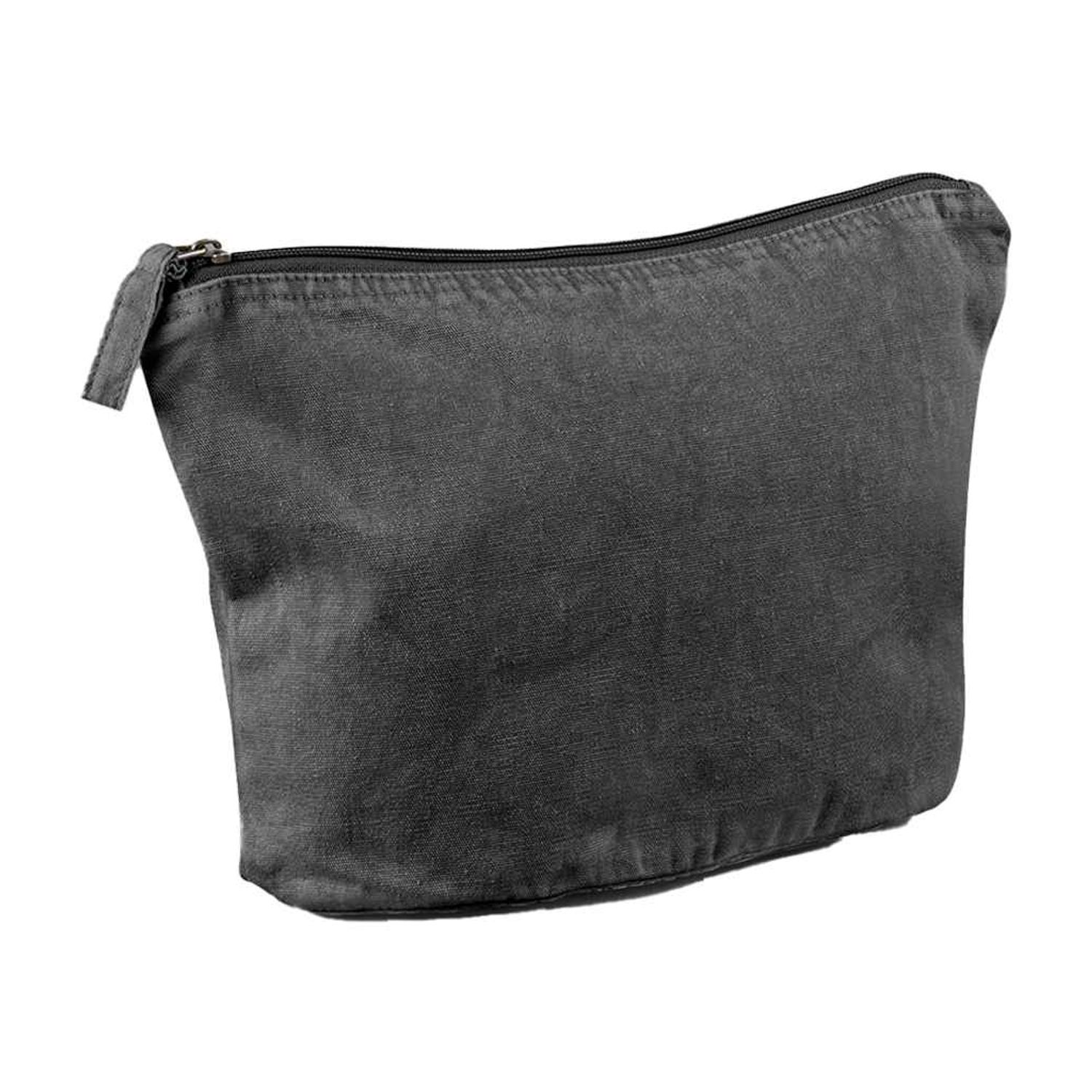 Westford Mill Garment Dyed Vintage Black Accessory Bag - One Size