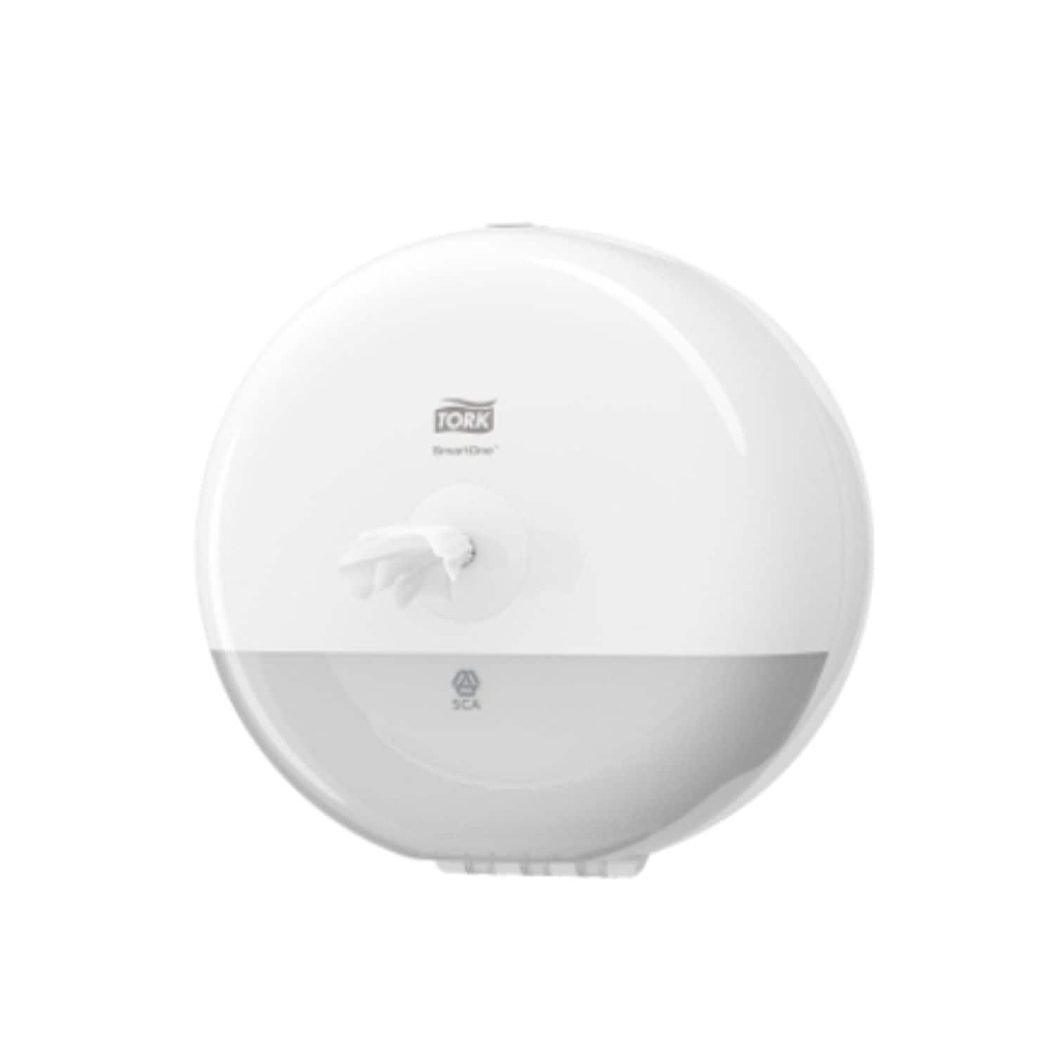Tork Dispenser Toilet Roll Smart One Mini Single White