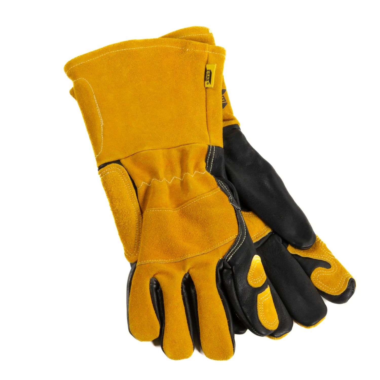 Esab M3050 Heavy Duty Split Cowhide Leather MIG & MMA Gloves - Small