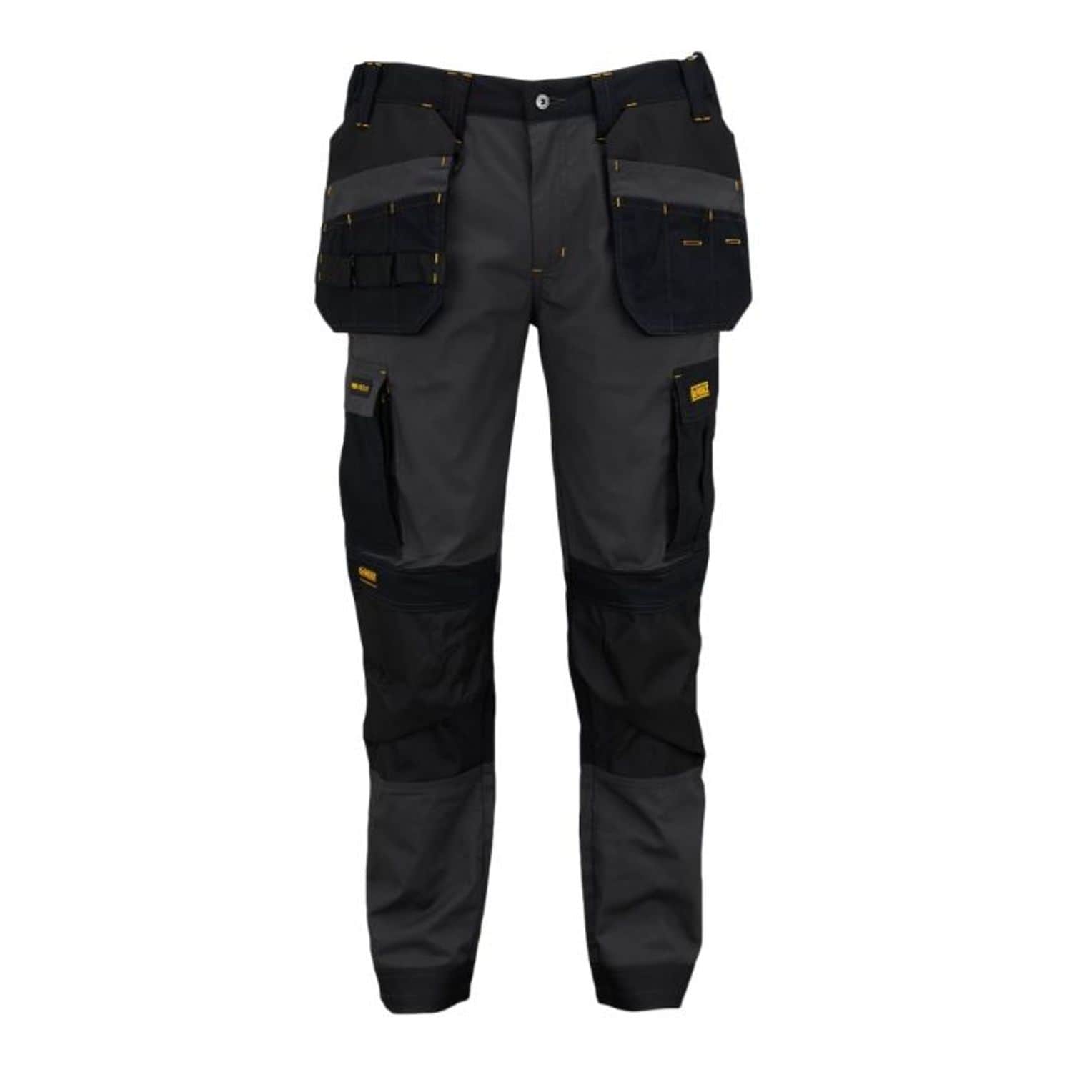 DeWalt Albany Slim Fit Grey/Black Trouser Size  L31 W40 (40R)