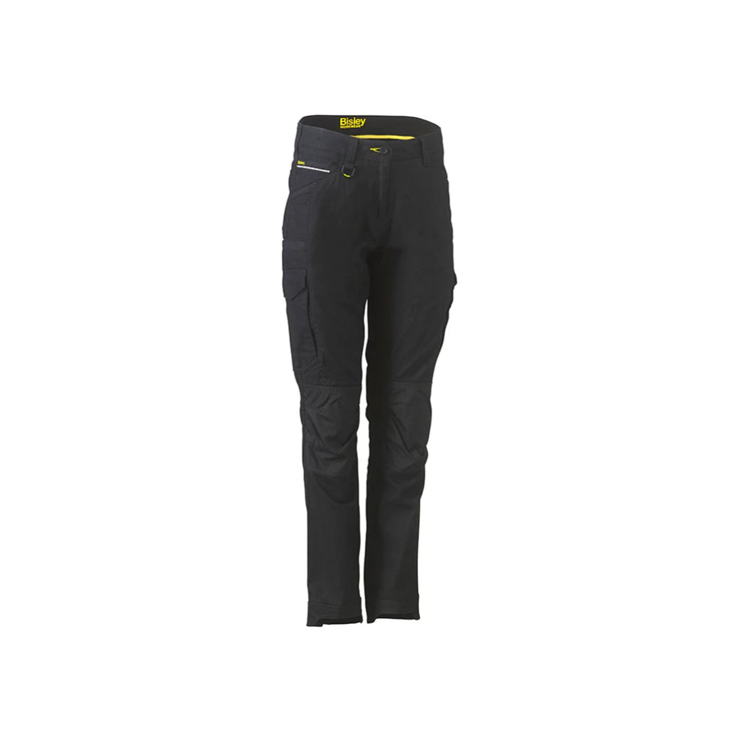 Bisley Workwear Women's Flx and Move Stretch Pants 280GSM  Black Size  14 BPL604