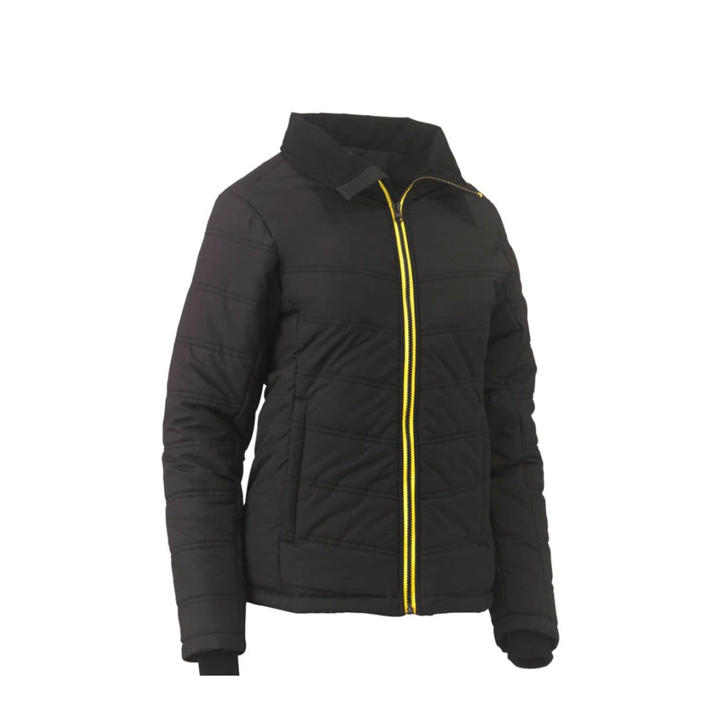 Bisley Workwear Women's Puffer Jacket 115GSM Black 8 BJL6828 BBLK8