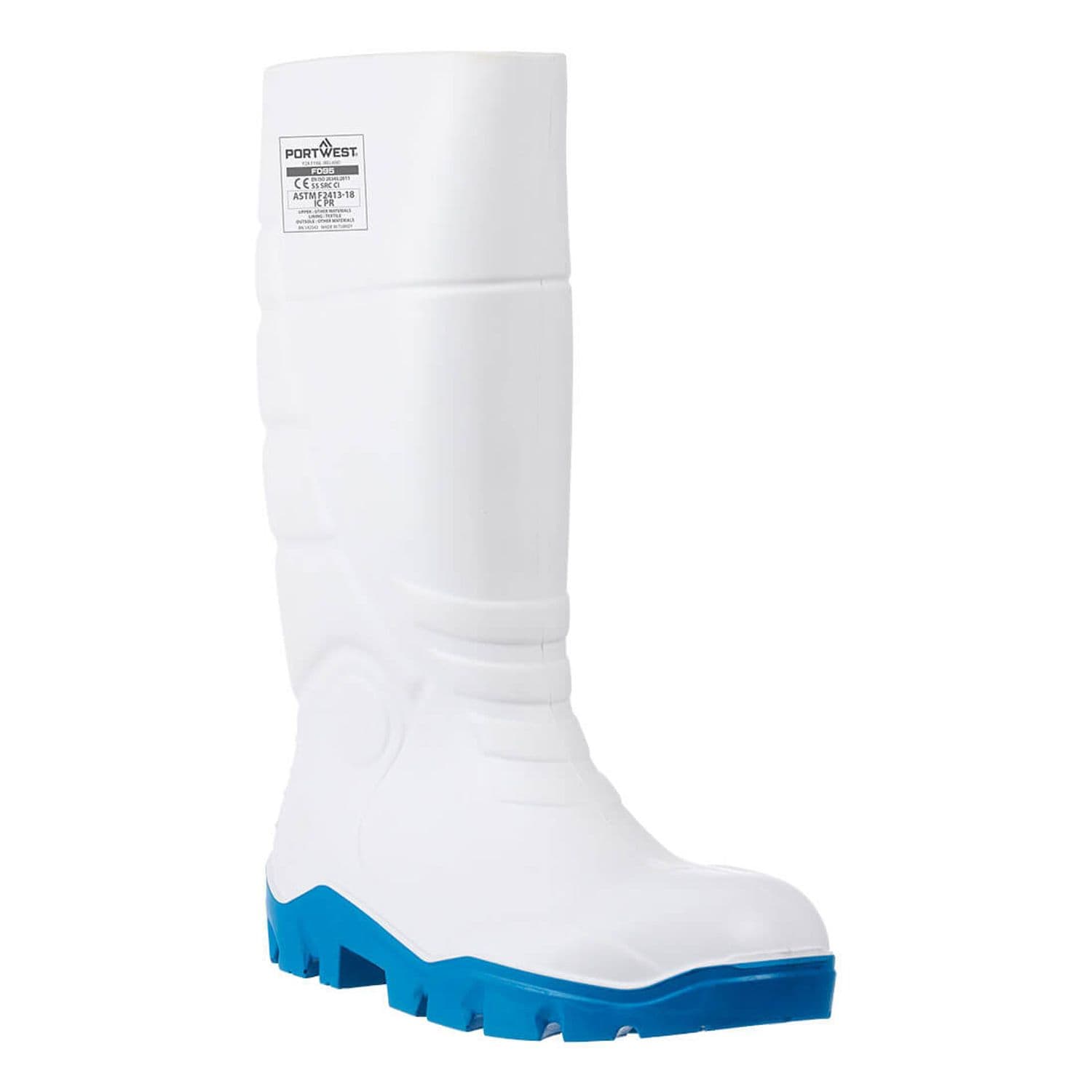 Portwest PU Food Wellington S4 FO CI SR White Size  38 Regular