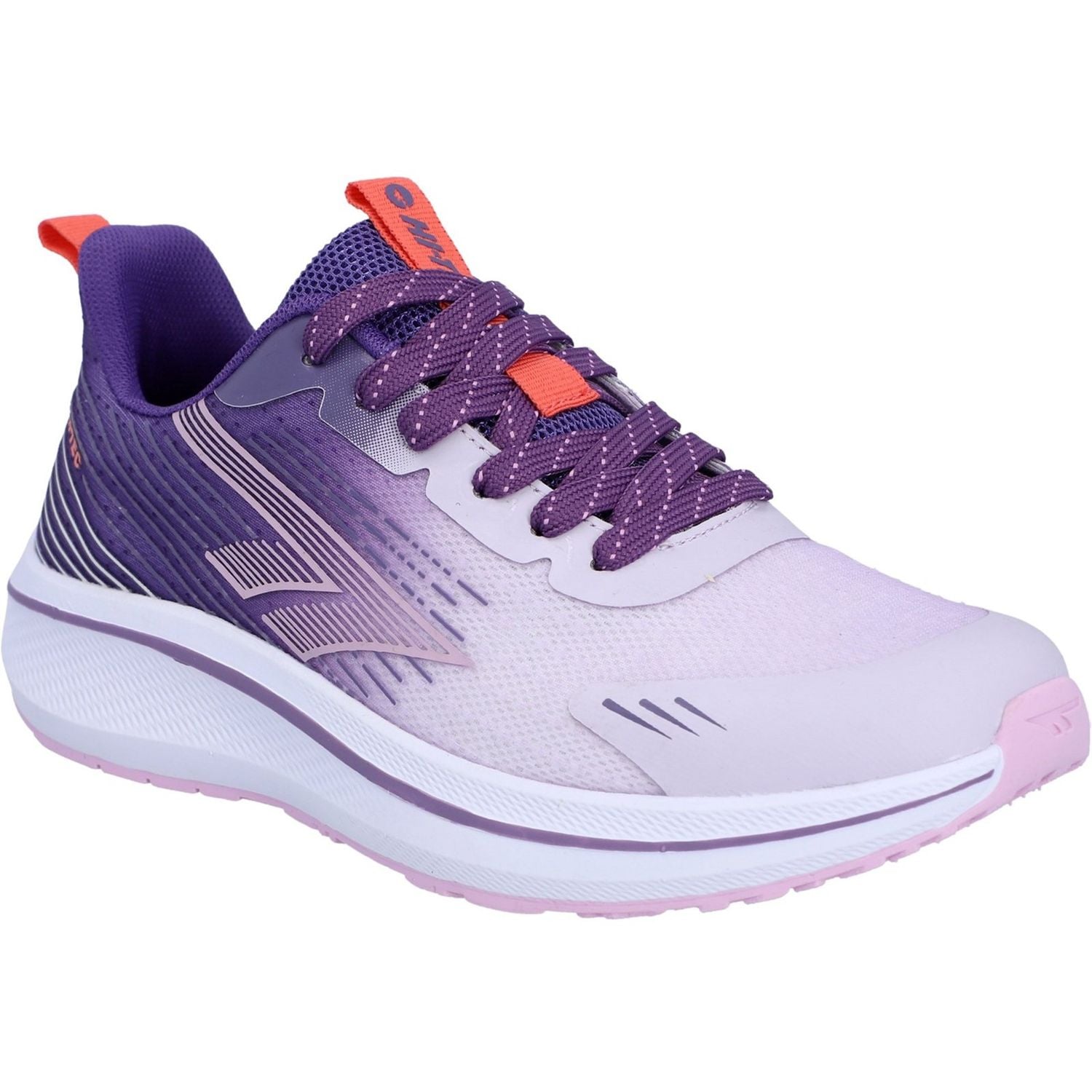 Hi-Tec Santorini Trainers Mystical/Thistle/Burnt Coral Size 8 Female