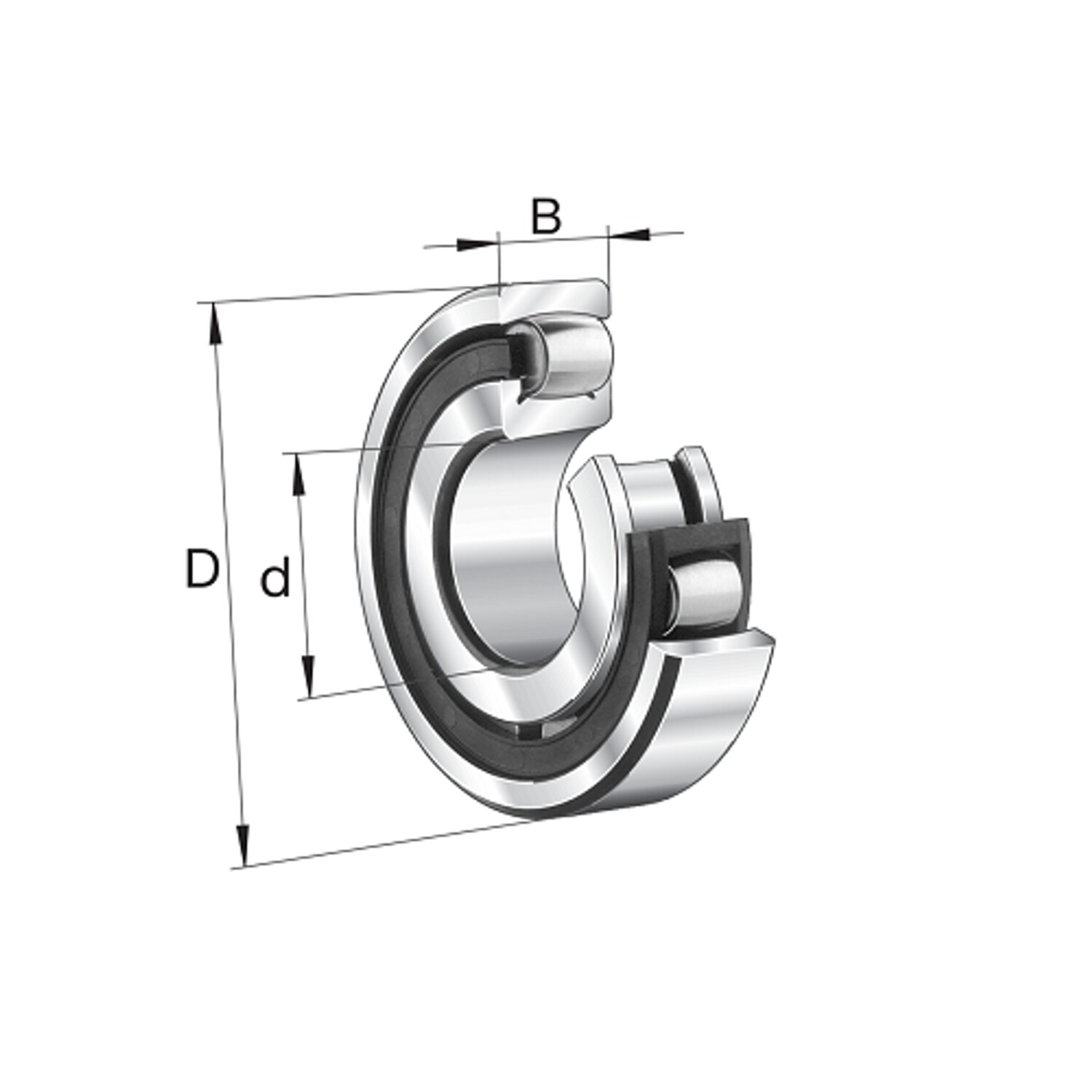 FAG Spherical Roller Bearing 22216E1K.TVPB.C3