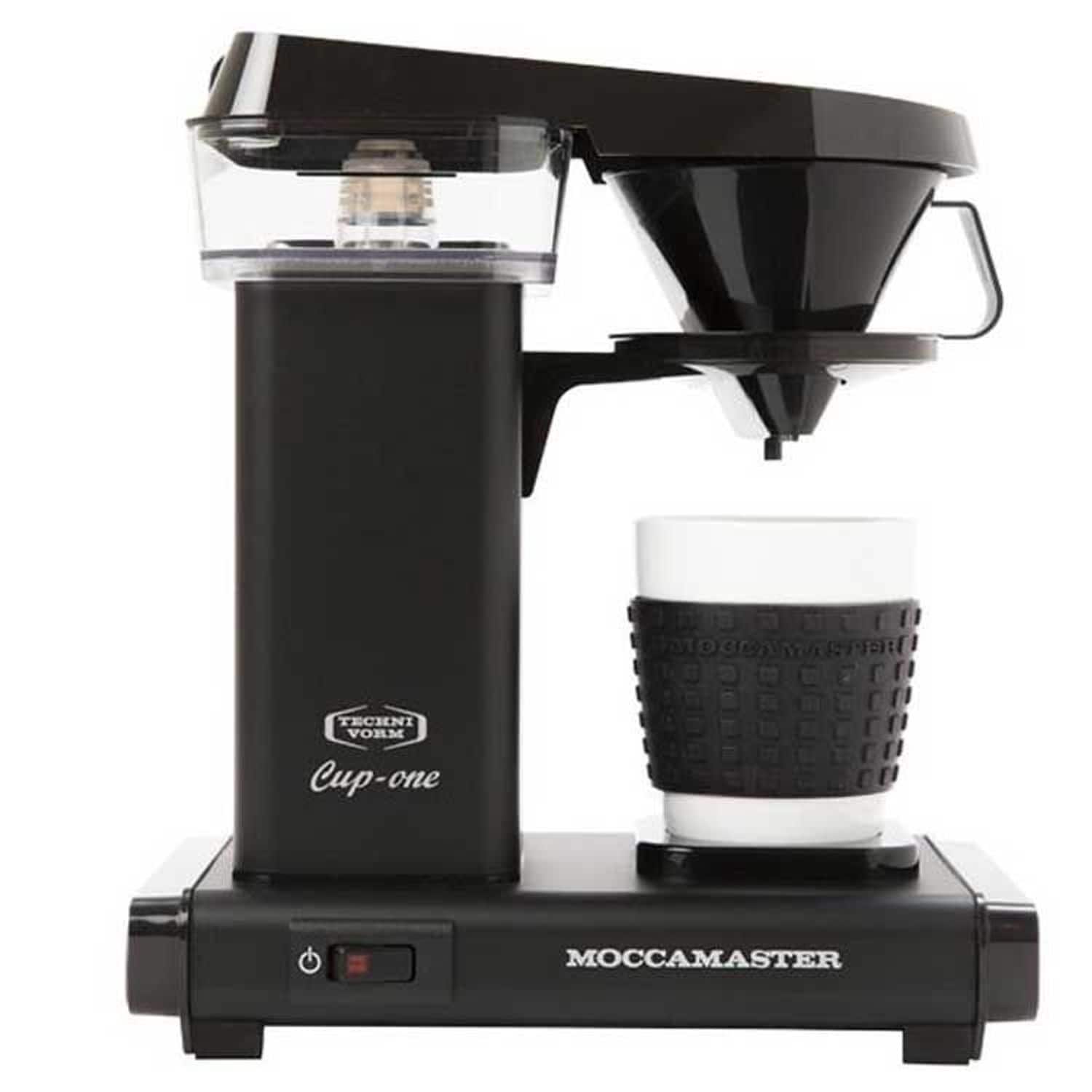Moccamaster Cup-One UK Plug Matt Black Coffee Machine