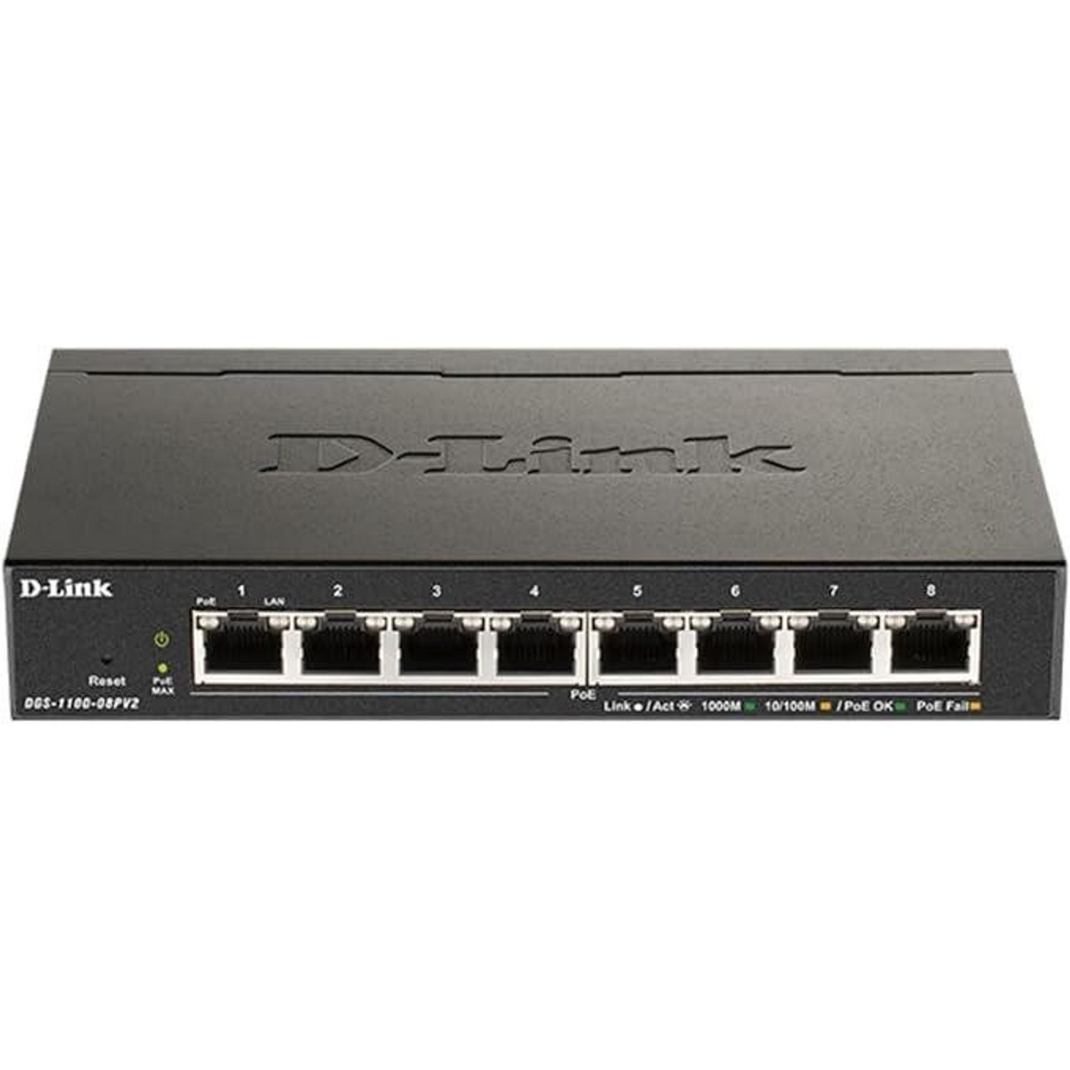 D-Link 8 Port PoE Gigabit Smart Managed Switch