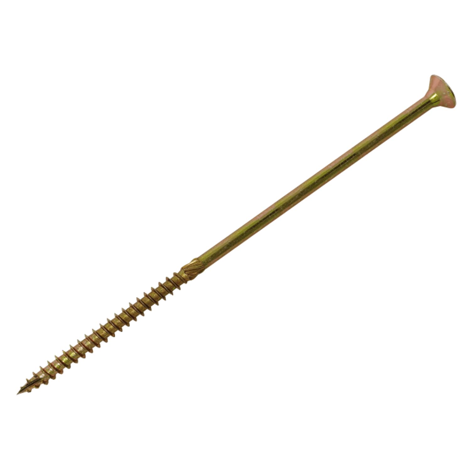 Forgefix Spectre Pz Compatible Wood Screw Csk ZYP -  6.0 x 240mm (Box of 100)