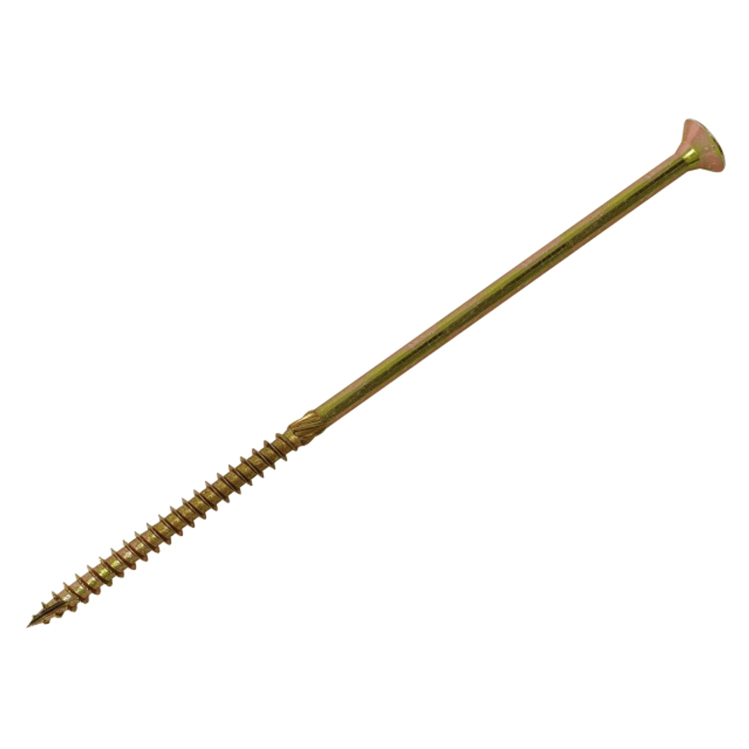 Forgefix Spectre Pz Compatible Wood Screw Csk ZYP -  8.0 x 180mm (Box of 50)