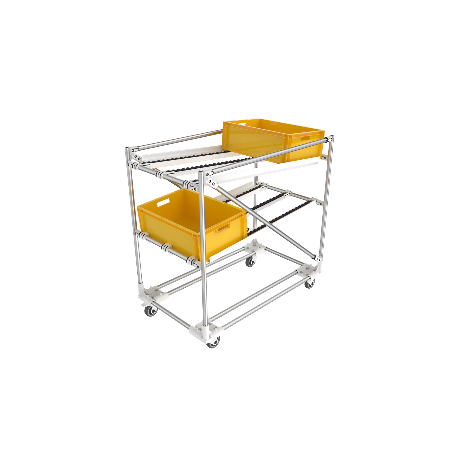Trilogiq UK Fifo Flowrack - 680 x 1200 x 1200mm
