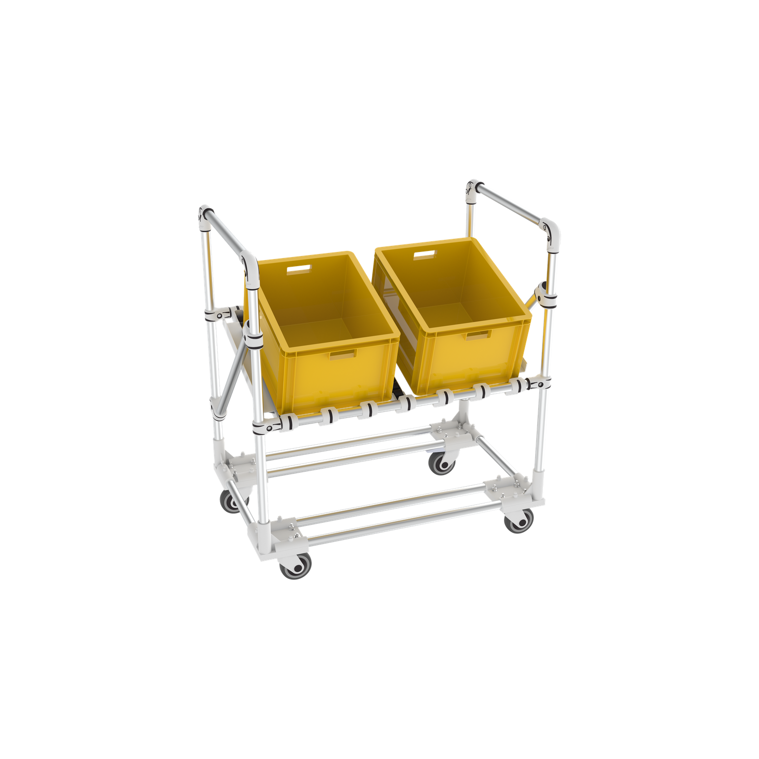Trilogiq UK Mobile Fifo Stand - 950 x 690 x 1100mm