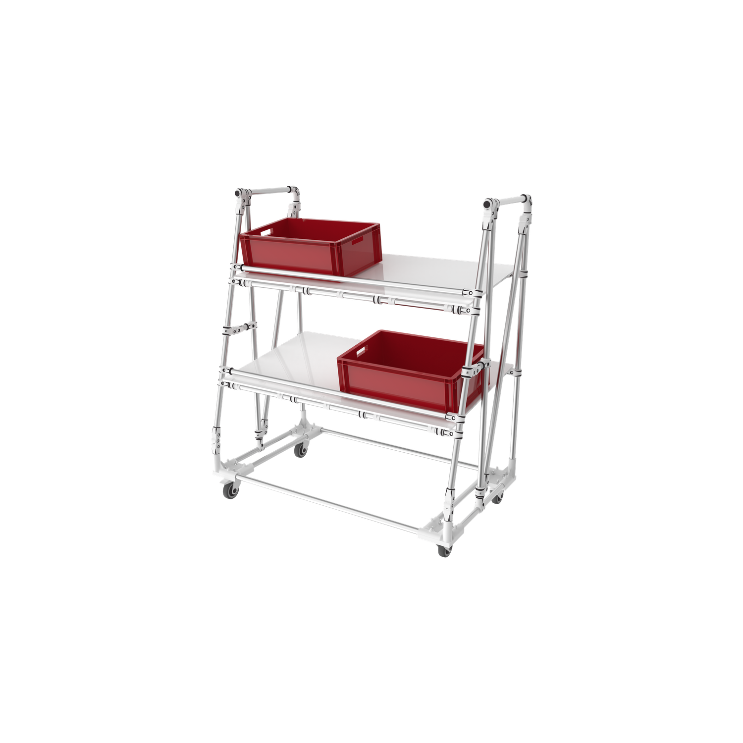 Trilogiq UK 2 Level Ergonomic Picking Stand - 1390 x 790 x 1600mm