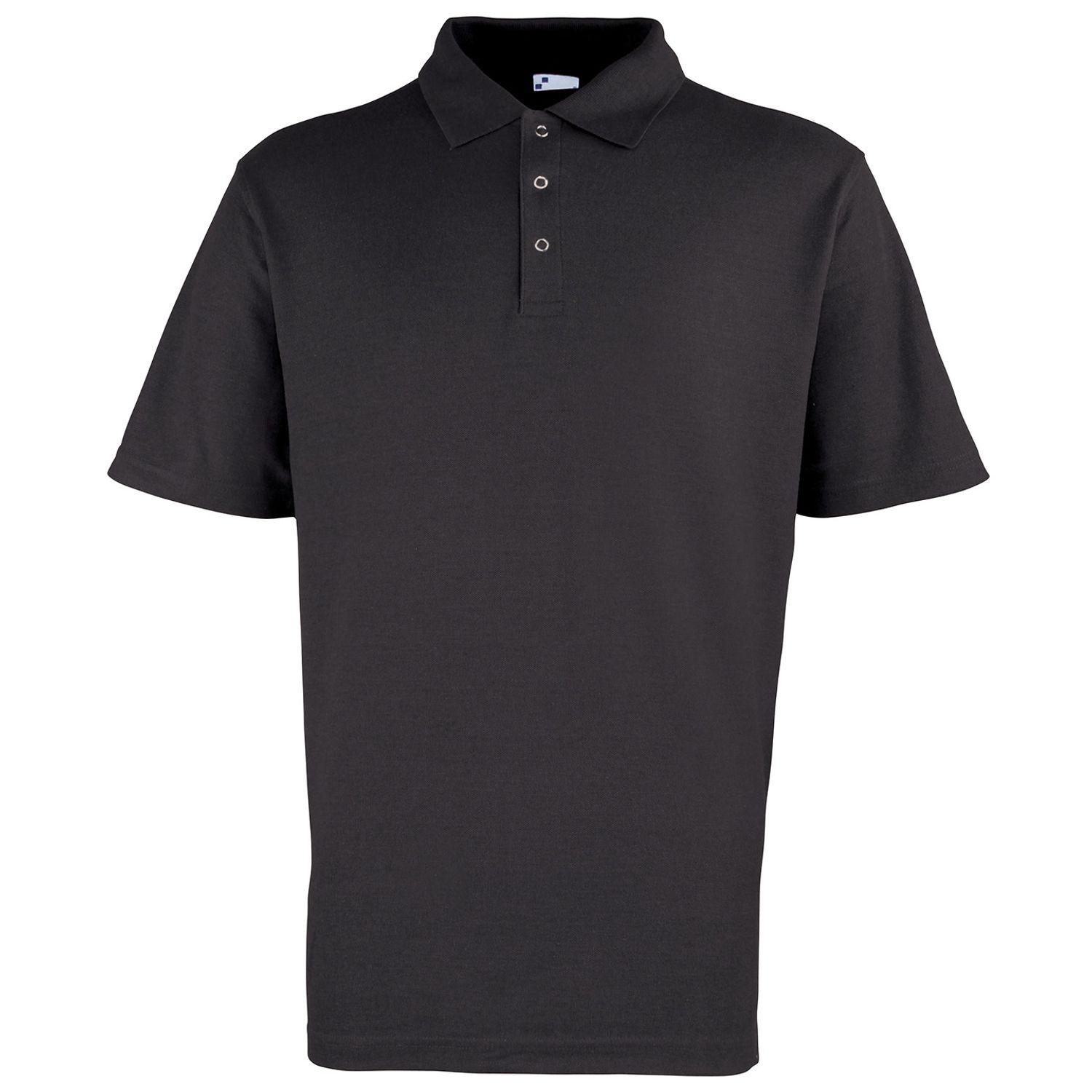 Premier Stud Polo Male BlackXS
