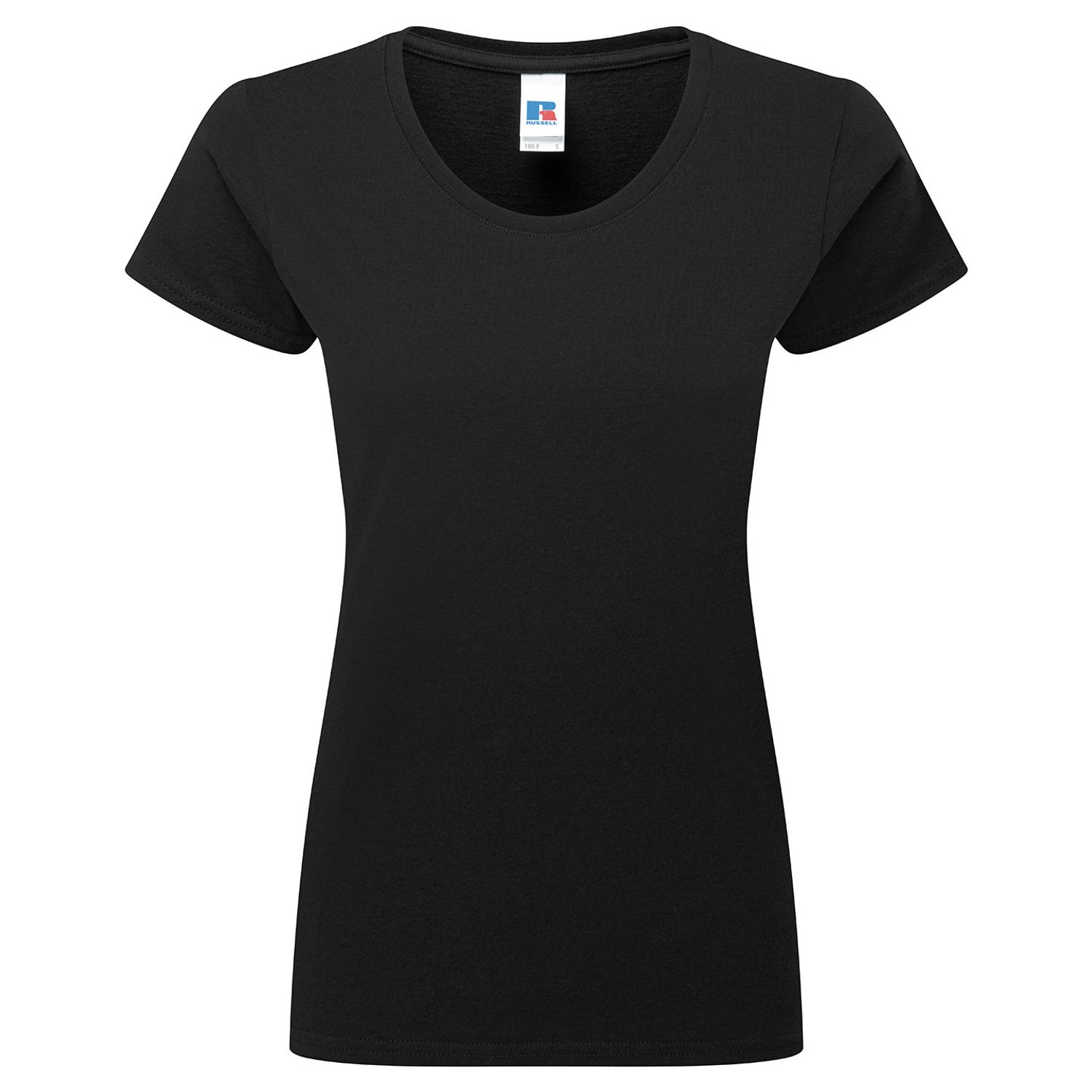 Russell Women S Authentic Classic T-Shirt Female BlackXS