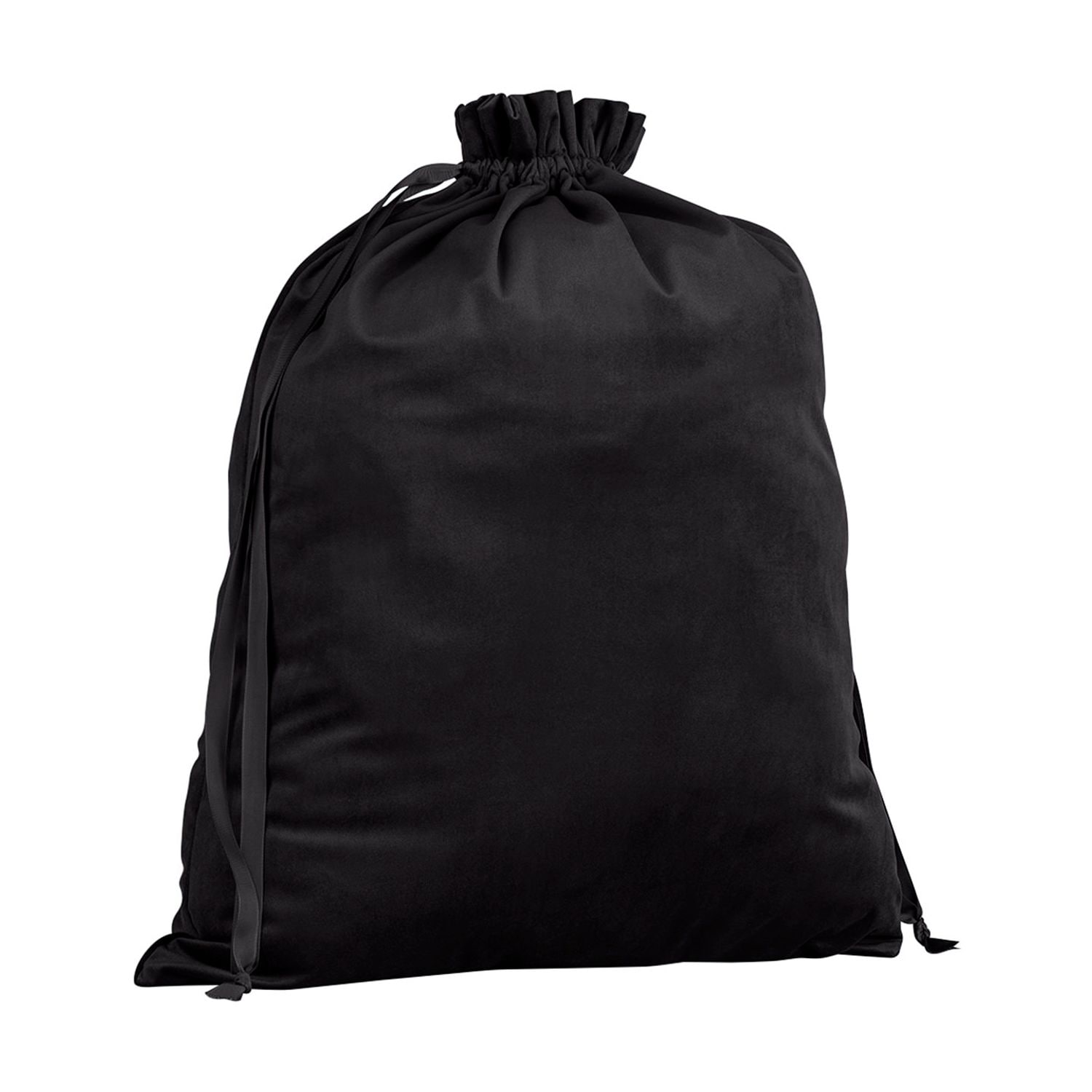 BagBase Velvet Gift Bag Unisex Black OnyxL