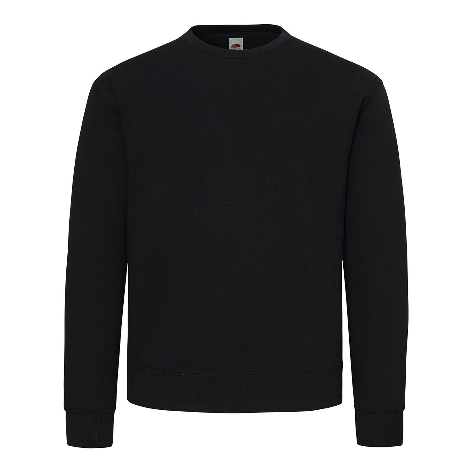 Fruit Of The Loom Supercotton Sweatshirt Male Black* 2XL