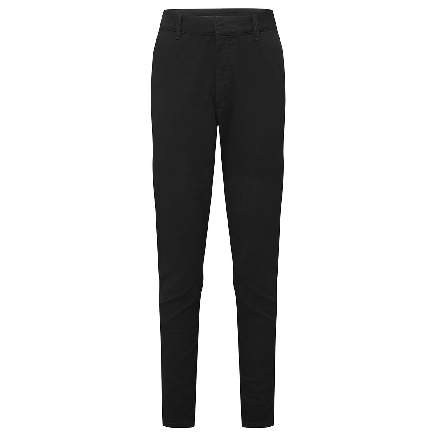 Asquith & Fox Women S Lightweight Chinos Female Stay Black 2XL