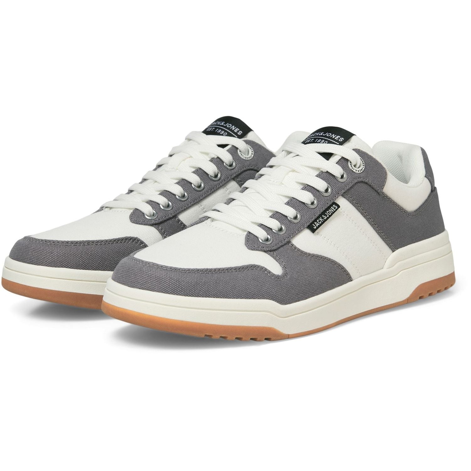 Jack & Jones Jammer Frost Grey Trainer Shoes for Male - Size 7