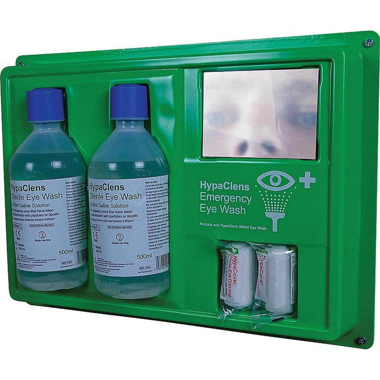 HypaClens Eye Wash Station Value with Mirror