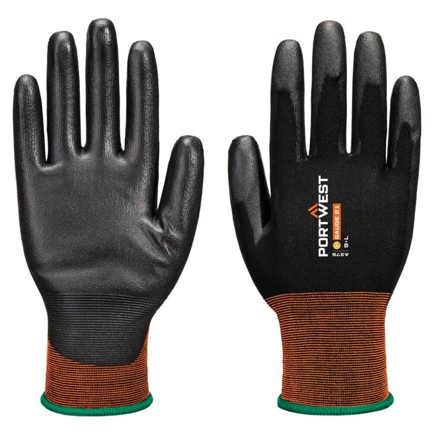 Portwest GP Grip 21 PU Glove Black Size  2XL Regular