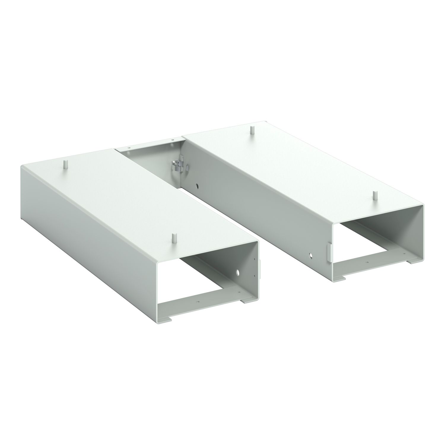 Bott Verso Fork Lift Channel Kit with Faceplate WxDxH 800x550x100mm Light Grey