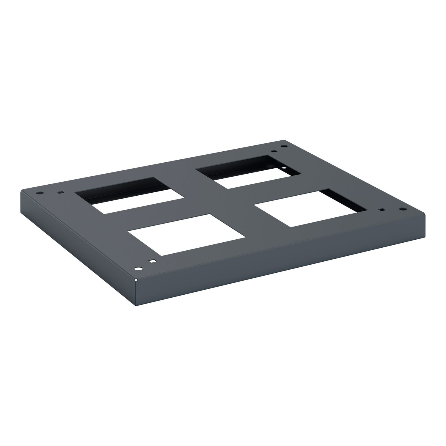 Bott Cubio Base Plinth WxDxH 650x525x50mm Anthracite Grey