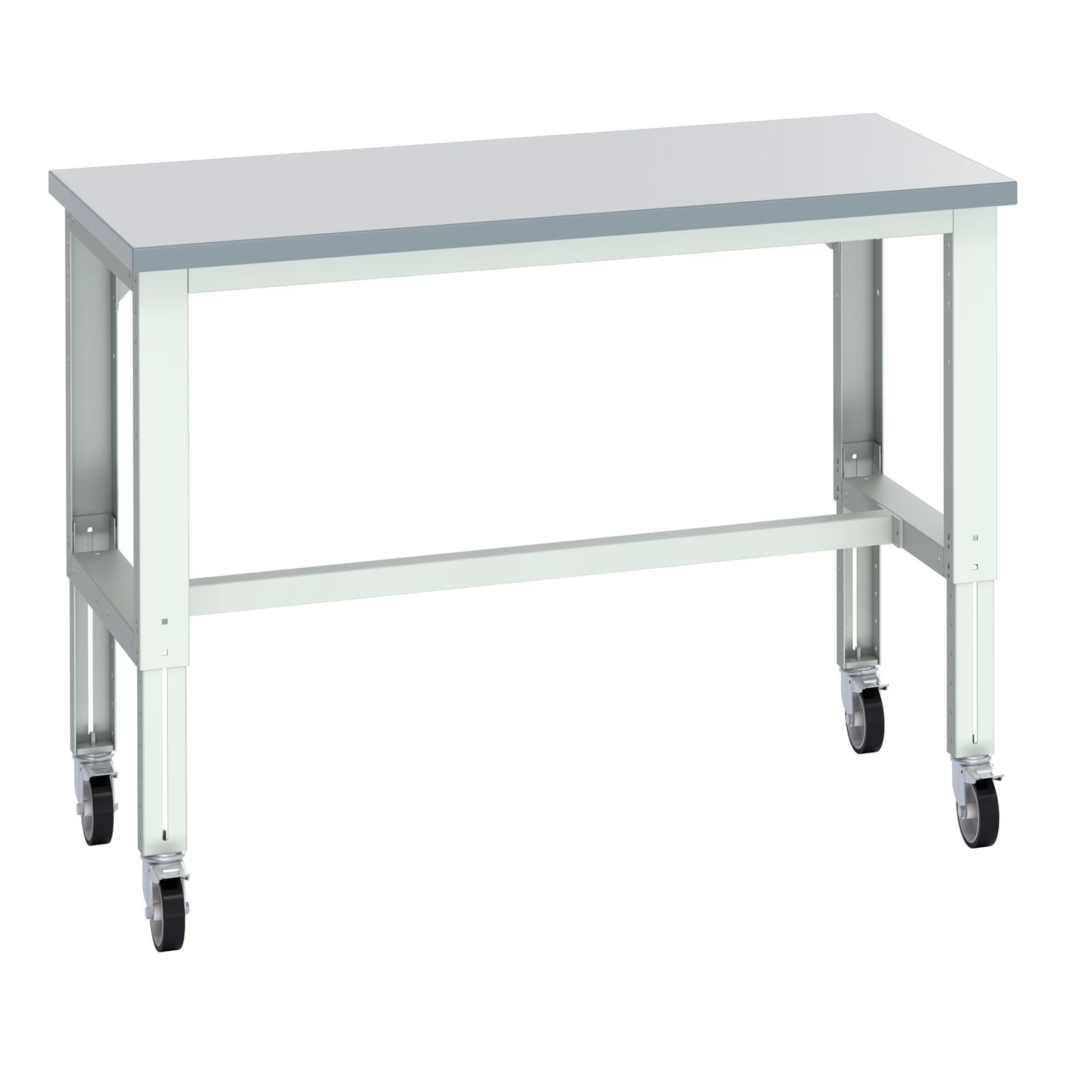 Bott Cubio Mobile Bench Adj Height Laminate 3-piece Stringer Set. WxDxH 1500x750