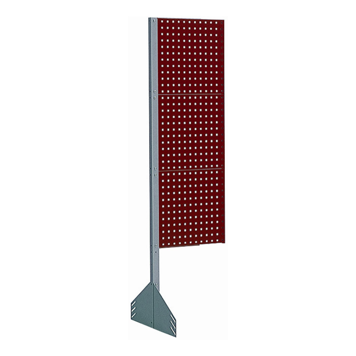 Bott Perfo Wall 0.5M 3 Panel Single Sided Extension WxDxH 500x650x1845mm RAL 703