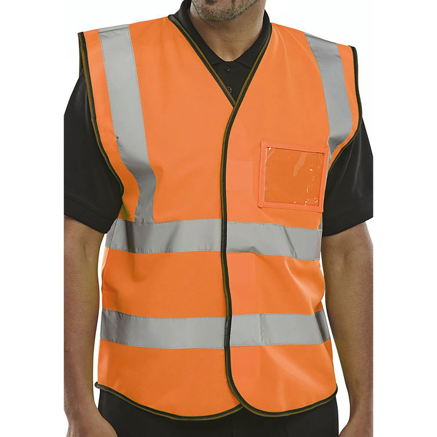 Beeswift High Visibility ID Vest Orange M - BD108ORM