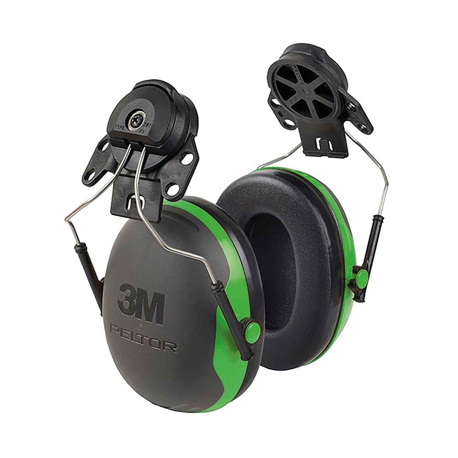 3M Peltor X1P3 Ear Defender Helmet Attachment Green - X1P3