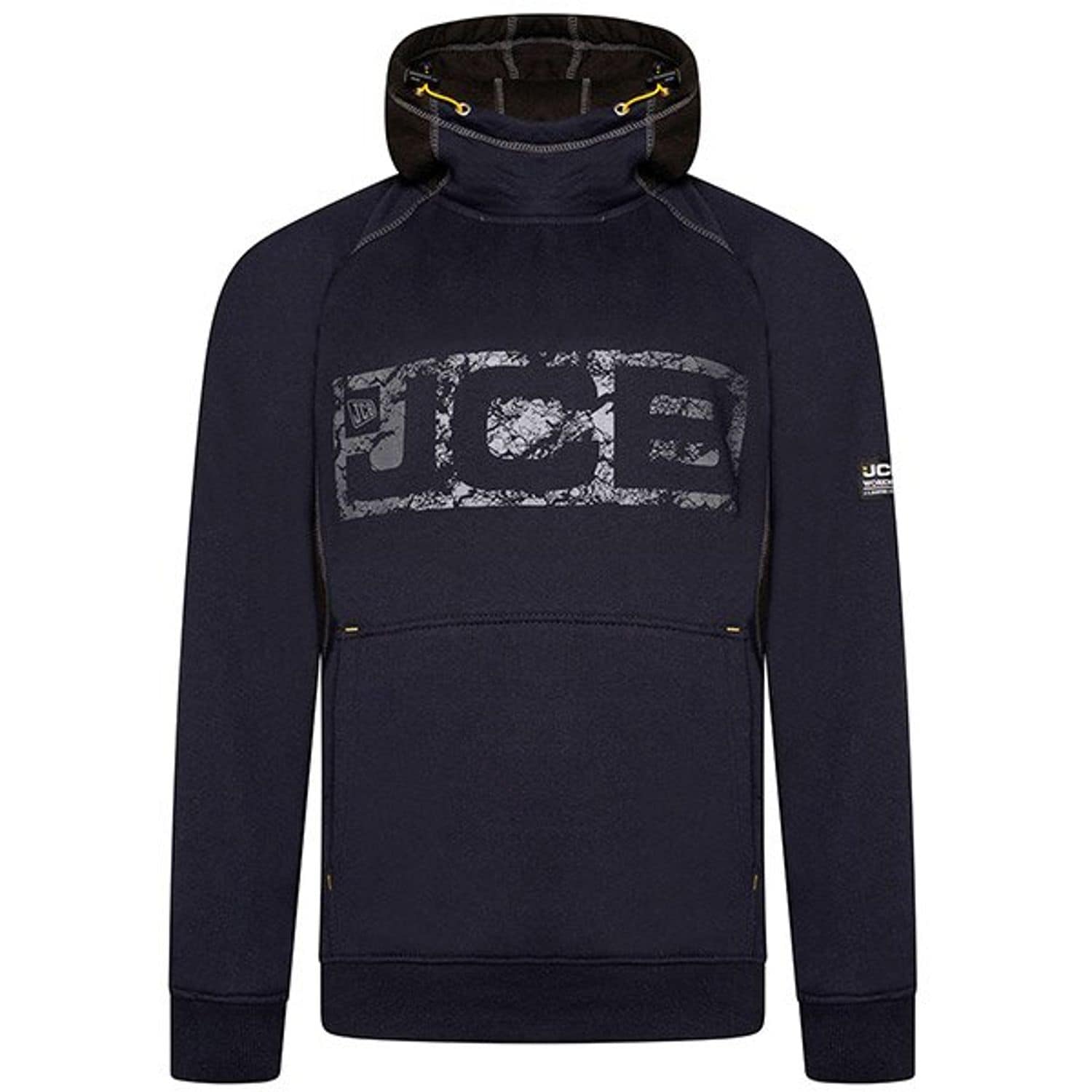 Beeswift JCB Horton Hoodie Navy/Black 3XL - D-WW-X3L