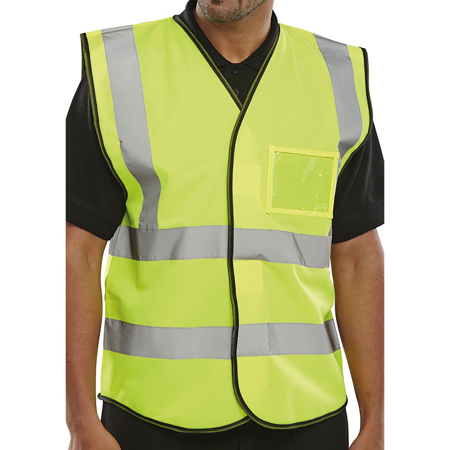Beeswift High Visibility ID Vest SYellow Extra Large - BD108SYXL
