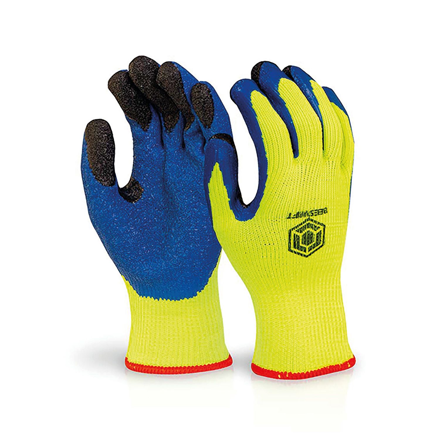 Beeswift Latex Thermo-Star Fully Dipped Gloves Saturn Yellow 11 - BF3SY11