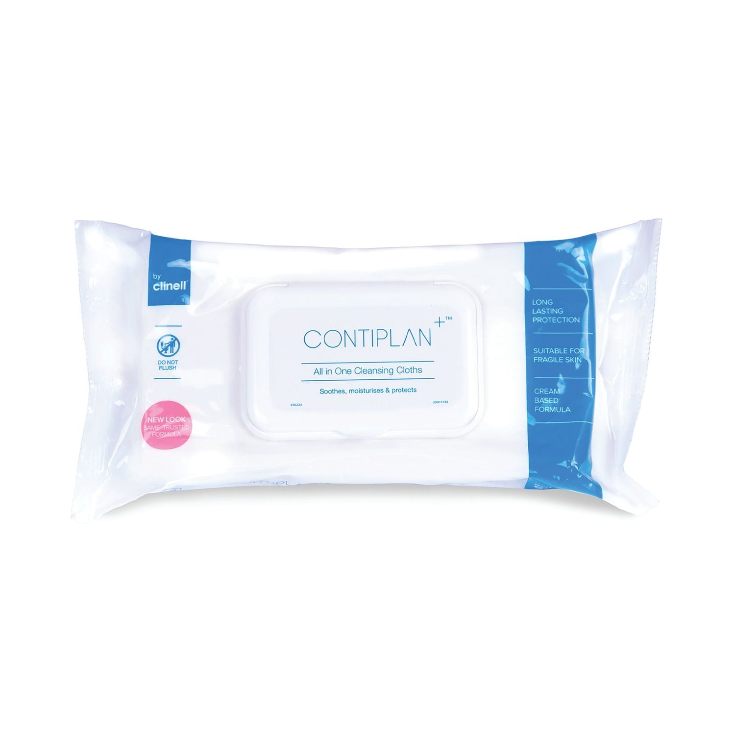 Clinell Contiplan 3-in-1 Continence Care Cloths (Pack of 25) - CON25