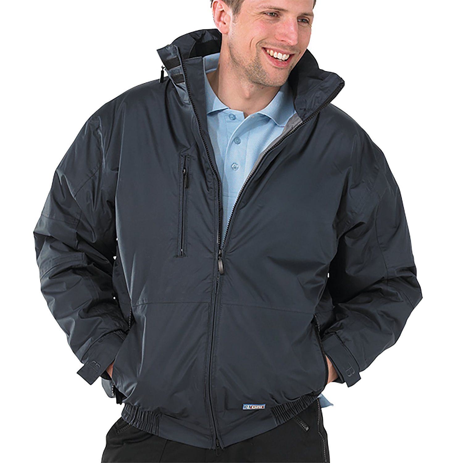 Beeswift Mercury Weather Proof Bomber Jacket Navy Blue Extra Large - MUBJNXL
