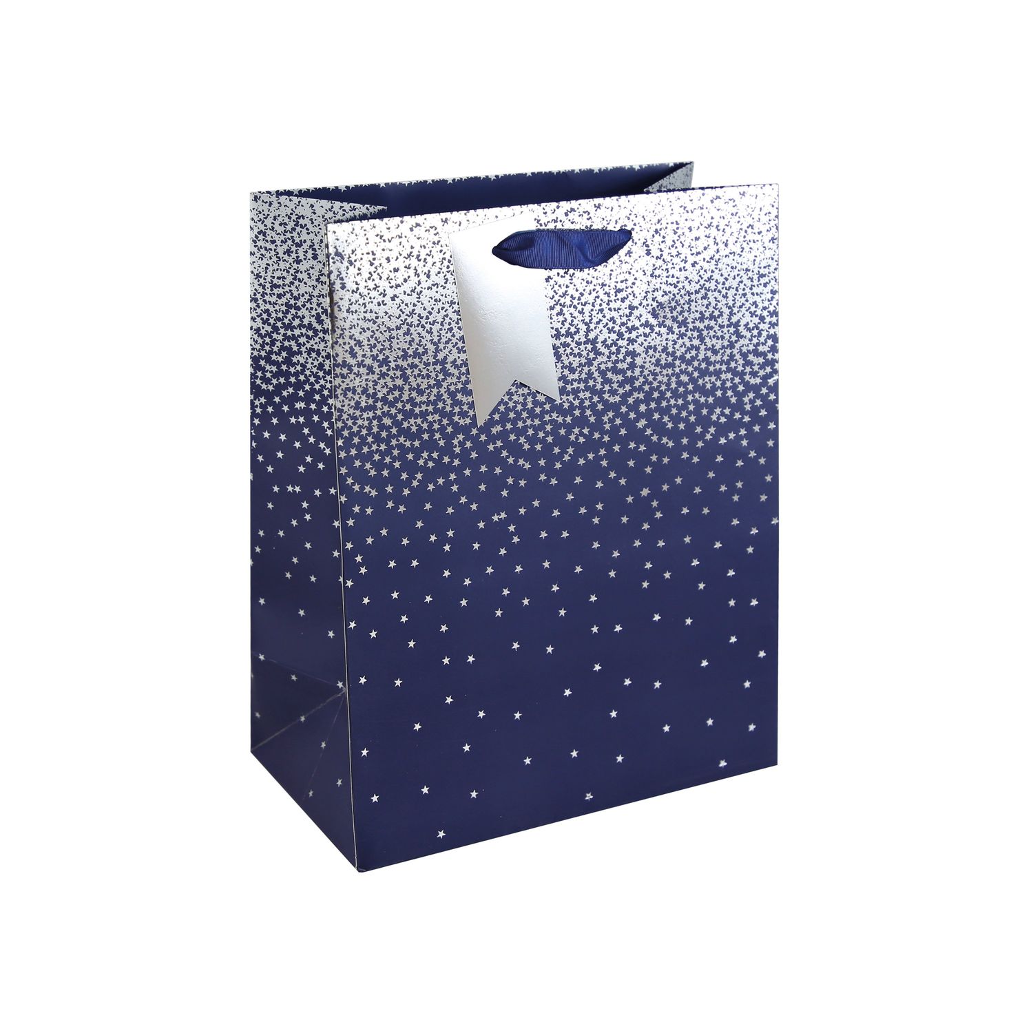 Eurowrap Gift Bag Navy Ombre Large (Pack of 6) - 30861-2C