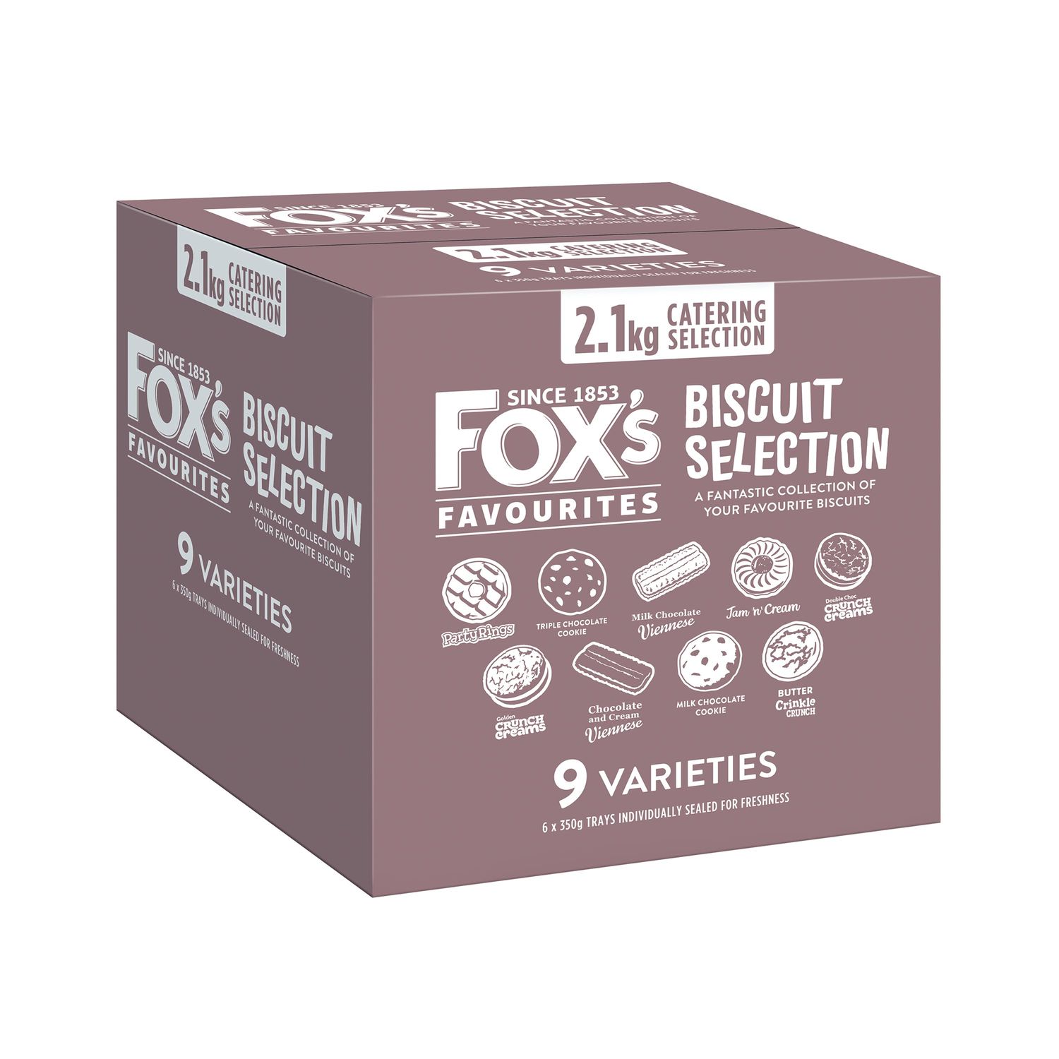 Foxs Fox Favourites Assortment Catering Pack 350g (Pack of 6) - 937200