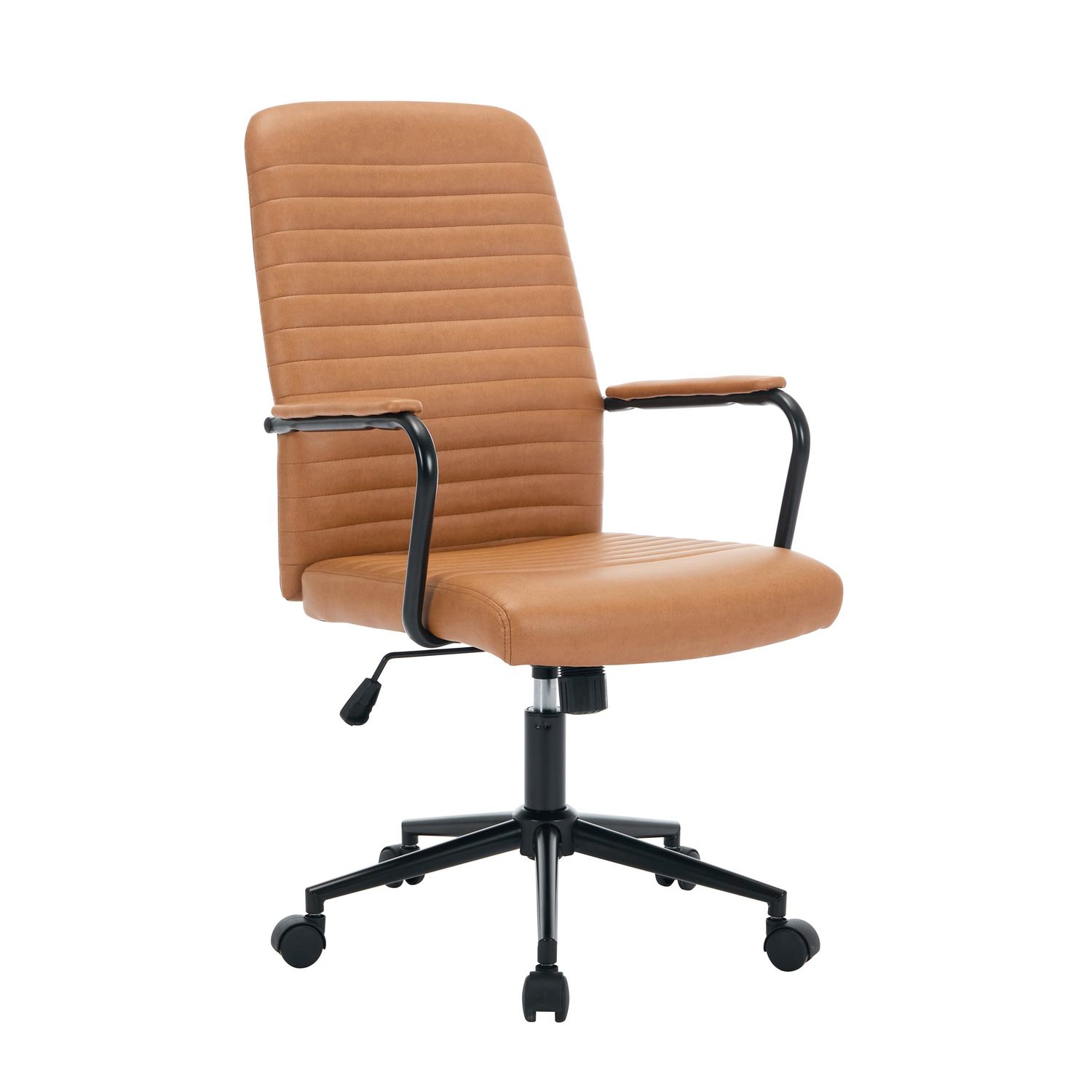 Jemini Marco Chair Brown PU - KF70320