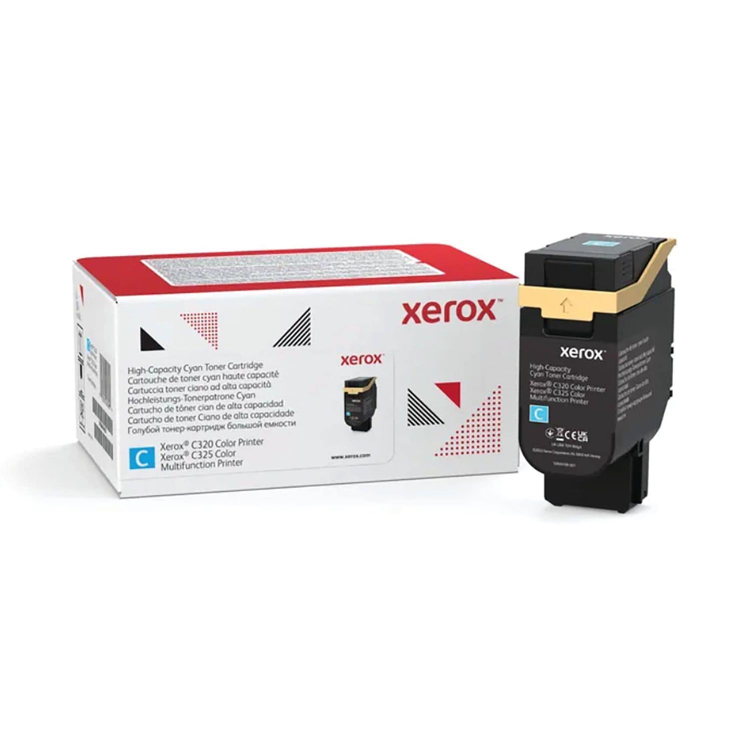 Xerox C320/C325 Toner Cartridge High Yield Cyan - 006R04828