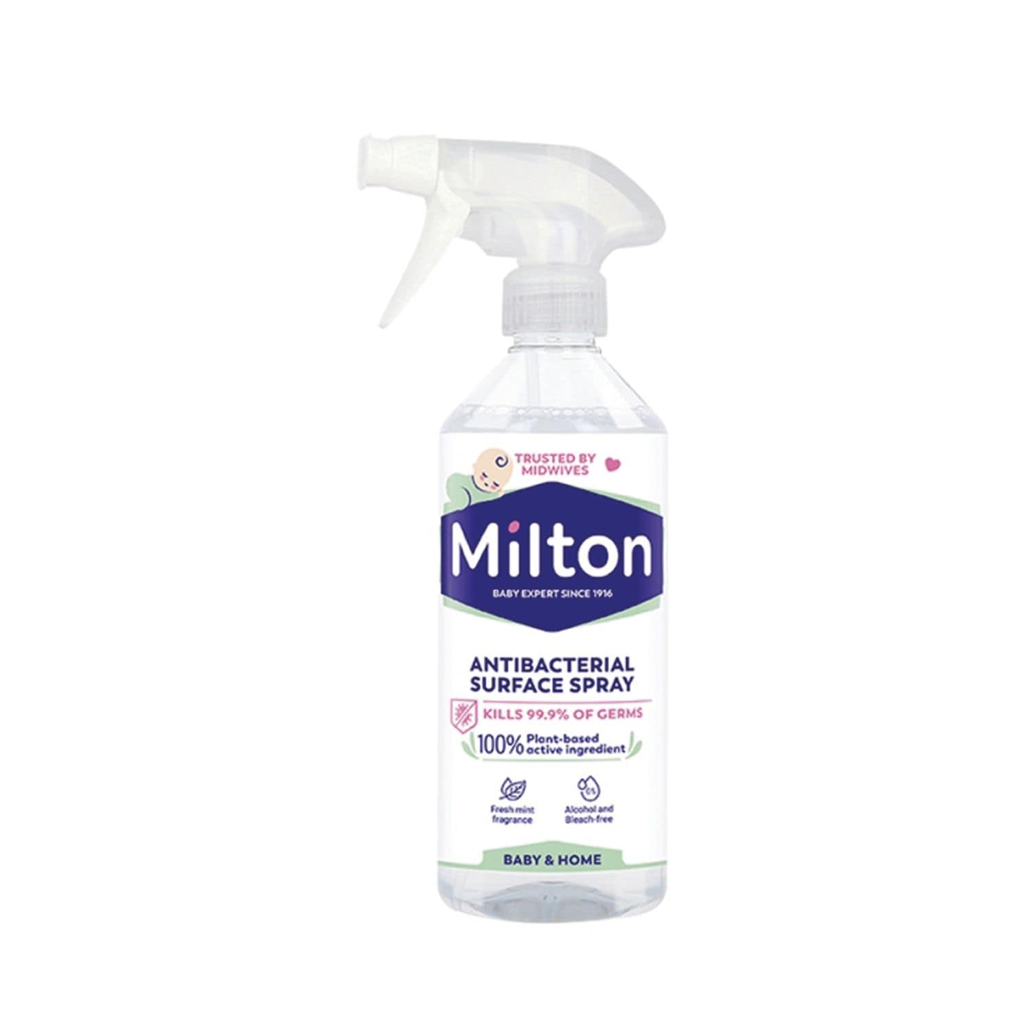 Milton Anti-Bacterial Surface Spray 500ml (Pack of 6) - C003362