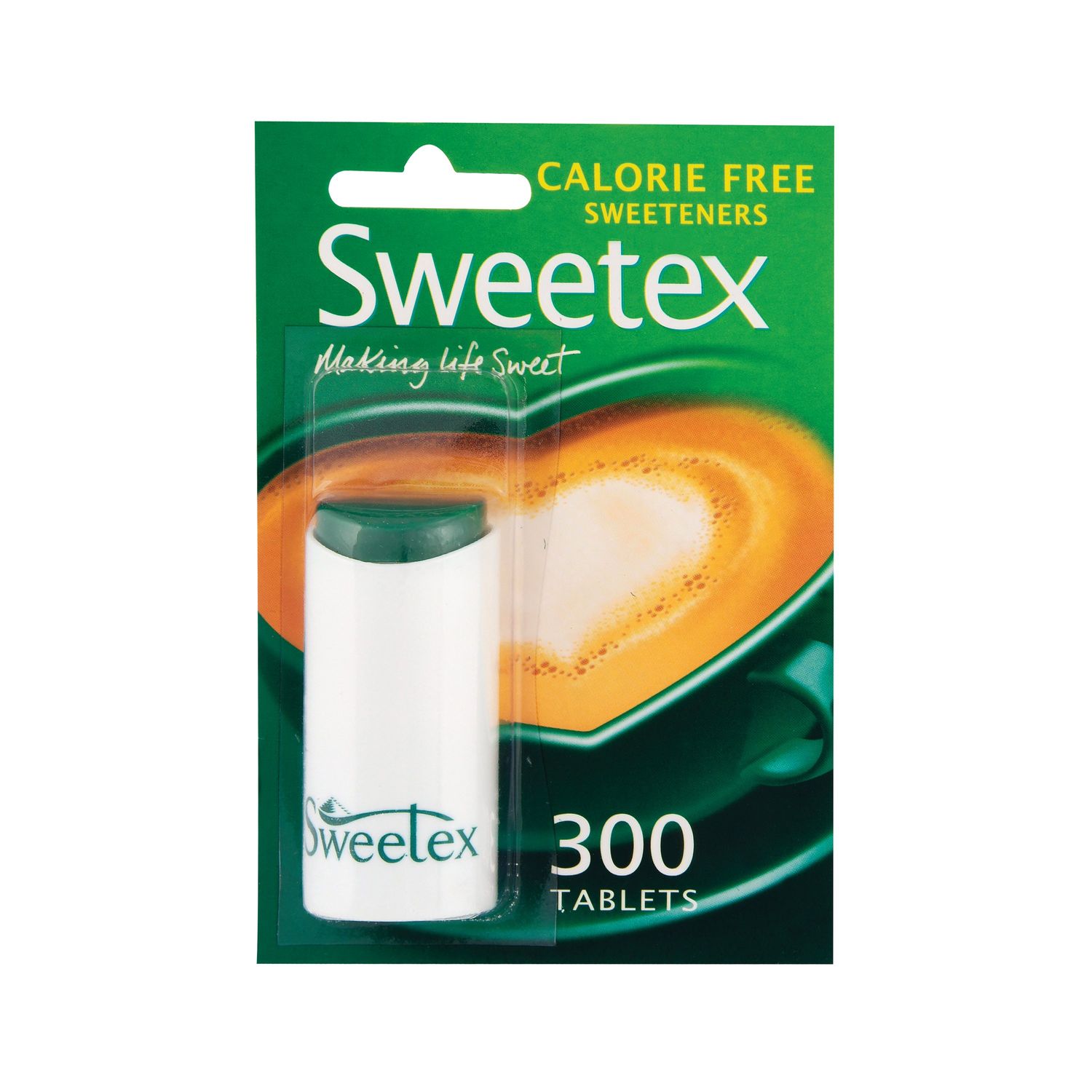 Sweetex Sweeteners Calorie-Free 300 Tablets (Pack of 6) - 5122074