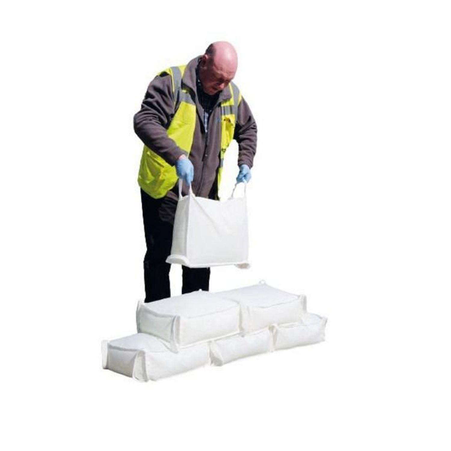 Portable Water Activated Expanding Flood Cubes White (Pack of 20) - 425487